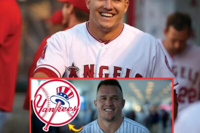 (M) ANGELS LOSE THEIR HALO: Mike Trout FORCES EXIT from Los Angeles to JOIN Yankees DYNASTY