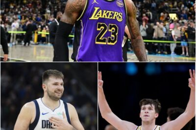 LeBron James, Luka Doncic, and Austin Reaves Make HISTORY: First Trio to Achieve THIS Impressive Feat!