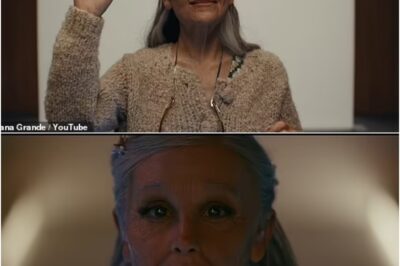 Ariana Grande Stuns Fans with Shocking Transformation Into Grandma — You Won’t Believe Your Eyes!