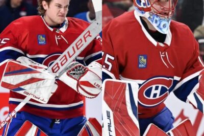 Shocking Moment After Last Game: Montembeault’s Subtle Dobes Gesture Sparks Wild Fan Theories!