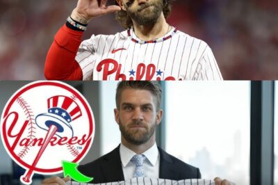 BREAKING: The Yankees just pulled off a STUNNING heist—Bryce Harper, baseball’s $330M superstar, is coming to New York! Here’s how they made it happen…