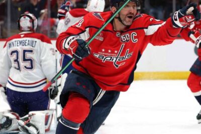 The hockey world is in turmoil: Ovechkin’s controversial goal against Montreal has sparked outrage as a referee’s mistake decided the fate of the match—Is this the most disgraceful officiating in hockey history?