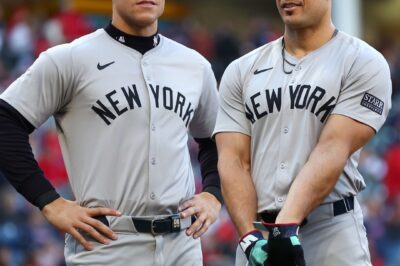 TURMOIL IN THE YANKEES: Aaron Judge CLASHES with Giancarlo Stanton – INTERNAL RIFT REACHES BREAKING POINT!