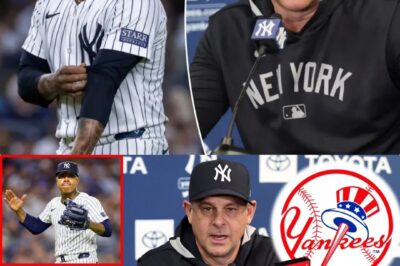 Boone Drops PREGAME BOMBSHELL! Yankees Universe Stunned as Manager Declares Stroman ‘DONE’ in Explosive Statement! Just hours before first pitch, Boone’s cryptic announcement sends shockwaves through the Bronx, leaving fans asking: Is Stroman’s season over? What triggered this sudden crisis for the Bombers’ ace?