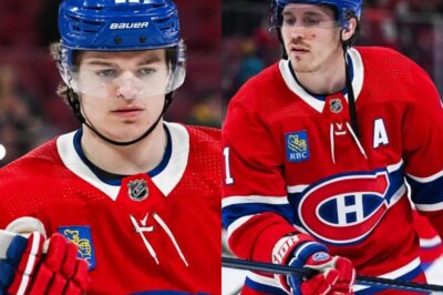 The Canadiens’ Locker Room ERUPTS: Cole Caufield’s Priceless Gift to Gallagher Caught on Camera