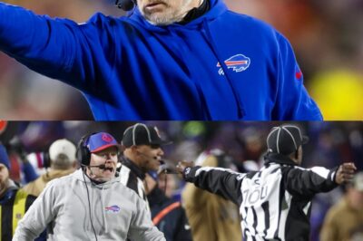 30 Minutes Ago: NFL ROCKED by Referee Firing Scandal, a DARK Secret Tied to Sean McDermott Was Exposed, and Now the League Is Spiraling Into Crisis
