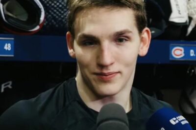 Lane Hutson Sparks Outrage: Canadiens Rookie Stuns Media by Publicly Blaming Teammates for Game 1 Loss—Media Frenzy Erupts as Rookie’s Unfiltered Press Conference Threatens to Destroy Team Chemistry and Montreal’s Chances for Stanley Cup Glory Hang by a Thread!