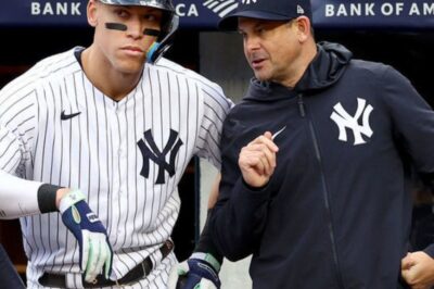 AARON BOONE LOSES COOL! Yankees Manager GETS INTO HEATED SHOUTING MATCH with Star Player Aaron Judge in Clubhouse Brawl!