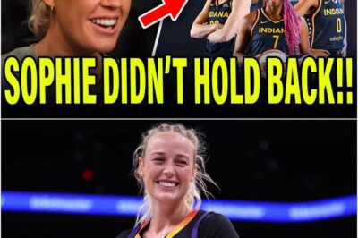 Sophie Cunningham Finally Speaks Out After Shocking Bench Drama Involving Caitlin Clark!