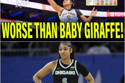 Angel Reese’s Wrath Unleashed: New Stats Reveal She’s Worse Than a Baby Giraffe!