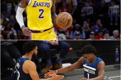 Lakers Star Exposes Secret Game Plan to Stop Anthony Edwards—Is Minnesota’s Playoff Run in Jeopardy?