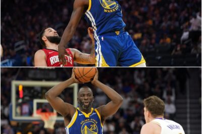 Draymond GREEN GOES TOO FAR! Dirty Plays Tarnish Warriors’ Loss to Rockets!