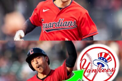 Steven Kwan SECRETLY signs with Yankees as Cleveland fans BURN jerseys in outrage!