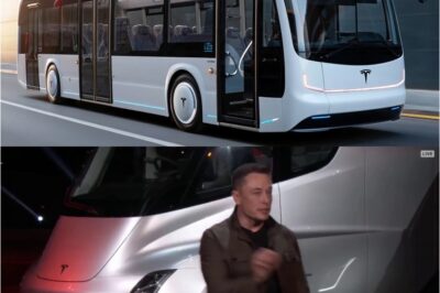 🚨 Elon Musk JUST REVEALED a $17,000 Tesla Bus That’s CHANGING EVERYTHING! 🤯 Will This KILL Public Transit FOREVER? You WON’T BELIEVE #4!