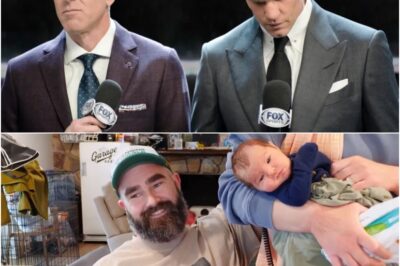 BREAKING: Tom Brady’s Explosive Fox News Rant! Kelce Couple’s Newborn Baby Stunt Has Him Seeing Red – You Won’t Believe What He Said!