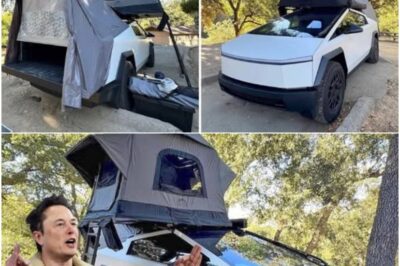 ELON STRIKES AGAIN! 🤯 Cybertruck Tent’s SECRET UPGRADE (Connects to Cybertent!) Has Campers LOSING THEIR MINDS!