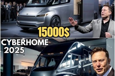 Can You BELIEVE IT?! Elon Musk’s $15,000 Motorhome Promises UNMATCHED Luxury & Tech You’ve NEVER Seen!