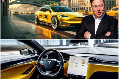 Shocking Discovery: Elon Musk’s Game-Changing Taxi Service Hiding in Plain Sight!
