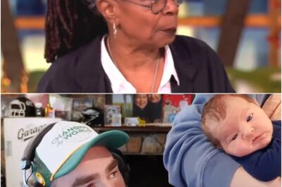YOU WON’T BELIEVE What Whoopi Goldberg Just UNLEASHED on Jason and Kylie Kelce – The SHOCKING Accusations She Made About Their Newborn Baby Will Leave You MORTIFIED