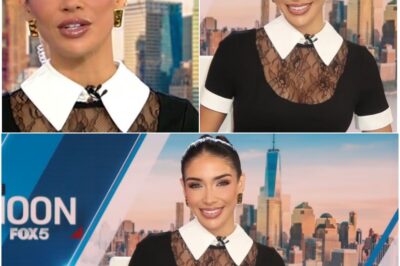STUNNING REPORTER TURNS HEADS IN KNICKS JERSEY BEFORE GAME 3—Captivating Journalist Steals the Show with Striking Looks and Team Spirit, Leaves Fans and Players Awestruck—Social Media Erupts with Praise and Buzz!