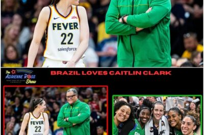 Caitlin Clark Stuns Brazil Coach With Power Move—Is She Claiming Fever Ownership? In a jaw-dropping moment, Caitlin Clark confidently greets the Brazil coach like she already owns the Indiana Fever franchise. He looks amazed, clearly a superfan caught off guard. The internet is losing it over her fearless confidence. Is this just confidence—or the rise of a dynasty? Caitlin Clark is writing her own rules, one bold move at a time.