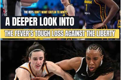 Caitlin Clark’s Fever Fall to New York Liberty in Nail-Biting Showdown! Clark’s Heroic Efforts Not Enough as Liberty Steals Victory in Final Seconds. ‘Robbed!’ Fans Cry Foul Over Controversial Referee Decisions. Emotional Reactions Pour In—This Game Will Be Talked About All Season!