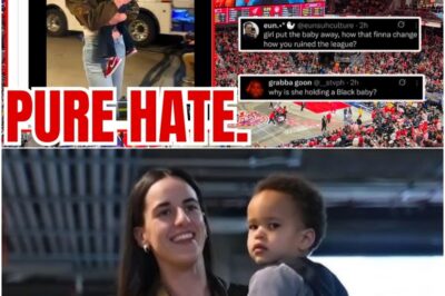 WHOLESOME Caitlin Clark Moment HIJACKED by RACIST WNBA Fandom! Mixed-Race Baby Photo Sparks Vile Attacks, Leaving Fans Outraged—Is This the Dark Side of Sports Fandom? Clark’s Innocence Meets Ugly Reality as Racism Threatens to Tarnish Her Legacy!