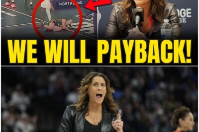 Shockwaves jolt women’s basketball landscape when furious Fever coach Stephanie White hurls clipboard, kicks chair, demands arrests after reigning scoring queen Caitlin Clark suffers vicious clothesline and mid-air shove by Atlanta Dream duo, triggering bench-clearing melee, screaming fans, social-media firestorm, and emergency league meeting to salvage credibility tonight in crisis.