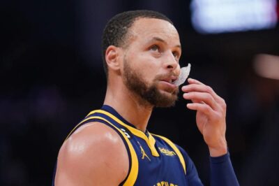 “STEPH CURRY’S NIGHTMARE CONTINUES: Hamstring Injury Forces Him Out of Game 5—Is This the End?” The Warriors’ worst fears are confirmed—Steph Curry is OUT for Game 5 with a lingering hamstring strain. With their leader sidelined, Golden State faces elimination. Can they pull off a miracle without him? The clock is ticking on their championship dreams!
