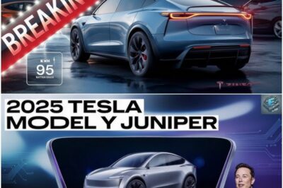 Elon Musk Shocks the World with 2025 Model Y Juniper: Enhanced Design, AI-Driven Tech, 1,000-Mile Range, and Self-Healing Surfaces—Is This the End of Fossil Fuels?