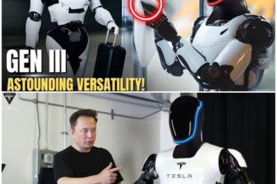 Internet Implodes When Elon Musk Reveals Tesla Bot Generation Three, Boasting Neural-Net Swarm Consciousness, Self-Replicating Nanotech Muscles, Eternal Solid-State Battery, and Kindergartner-Friendly Voice, Promising to Replace Boring Jobs, Teach Quantum Yoga, and Guard Front Yards, While Hackers, Philosophers, and CEOs Simultaneously Scream About Dawn of Synthetic Supremacy Across Every Continent