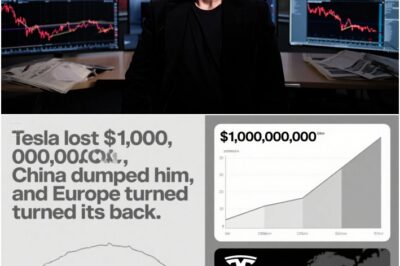 Global Backlash ERUPTS: Elon Musk Deserted by China, Europe, and Wall Street After Tesla’s $1B Collapse—‘This Is Financial Suicide’ As Tesla plunges $1 billion into the red, China and Europe abandon Musk’s ventures, investors panic, and insiders warn of a “cataclysmic downfall” for the once-celebrated CEO now labeled a “disaster capitalist.”