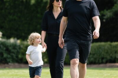 BREAKING: Elon Musk Spotted in Rare Public Outing With Wife and Child — Billionaire Tech Mogul Ditches Security, Strolls Barefoot Across Mysterious Private Park in Scene That Has Fans and Reporters Asking: What Is He Planning?