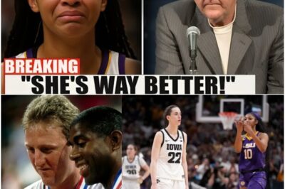 Larry Bird’s SHOCKING Revelation on Caitlin Clark vs Angel Reese Drama – The Inside Scoop You Won’t Believe! Basketball icon Larry Bird breaks his silence on the Caitlin Clark vs Angel Reese feud, offering unprecedented insights and the real story behind the headlines. Get ready for a jaw-dropping revelation from a true master of the game.