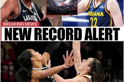 Caitlin Clark SMASHES 2 RECORDS AGAINST A’ja Wilson—Leaves HER CRYING in SHAME! “Unimaginable!” Fans ROAR as Star’s NIGHT Collapses!