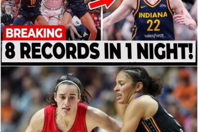 AMAZING! Caitlin Clark BREAKS 8 RECORDS, leading a VICIOUS New York Liberty BLOWOUT! Her UNPRECEDENTED display wasn’t just a win, it was a MONUMENTAL statement. This is HUGE for the WNBA – solidifying Clark as a generational force. Fans are absolutely losing their minds over this SENSATIONAL night!