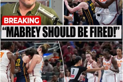 Pat McAfee unleashes a verbal firestorm, blasting Marina Mabrey and passionately defending Sophie Cunningham amid a heated controversy involving Caitlin Clark! The sports talk show host didn’t hold back, sparking a social media frenzy. Is this the end of the WNBA’s peace?