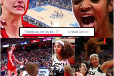 Disaster Strikes: Angel Reese Declares “ME TOO!” But Sky vs Fever Tickets TANK to $8 in Caitlin Clark’s Absence! Fans Turn Their Backs as Stadiums Empty—Is Clark the ONLY Reason People Watch? WNBA Faces Harsh Reality as Star Power Determines Fate of Entire League!