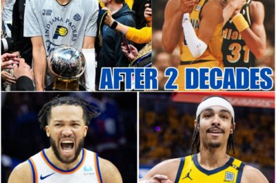 Pacers CRUSH Knicks in Historic Upset – NBA Finals Fever Erupts After 20-Year Drought! Indiana stuns NYC with a 40-point demolition, ending Knicks’ Cinderella run. Experts call it ‘the greatest playoff shocker’ as Pacers fans storm the court—rebirth begins!