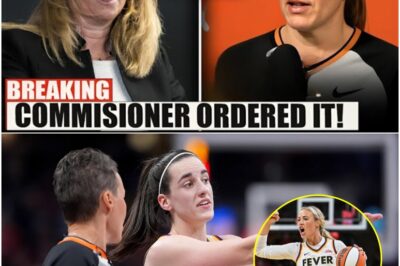 WNBA referees under unprecedented fire after ejecting Sophie Cunningham for a phantom foul, sparking outrage from fans, pundits and players alike! Meanwhile, Caitlin Clark’s blatant elbow dished out without a single whistle! This double standard scandal ignites fierce global debates over bias, competence, and fairness in professional women’s basketball officiating.
