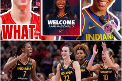CLARK DOWN! Indiana Fever in PANIC MODE, INK Aari McDonald via hardship as Caitlin Clark is HURT! But the SHOCKING question erupts: Is this emergency signing ALREADY BETTER THAN COLSON?! Fans reel as the team makes a desperate, controversial move!