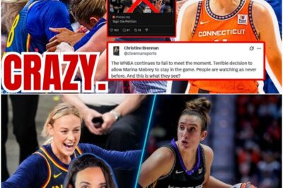 Chaos in the Court! Mabrey’s Injury Sparks WNBA Ejection Debate – Sophie Cunningham’s Petition Explodes as Fans Demand Accountability and a Clearer Rulebook!