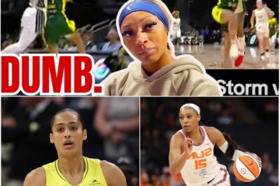 WNBA IN CRISIS? Dijonai Carrington’s Fiery Response to Fan Backlash: “The WNBA is a Joke!” The controversial foul sparked a wave of outrage, and Carrington’s scathing retort only amplified the storm. Has the league reached a breaking point? Find out what she said!