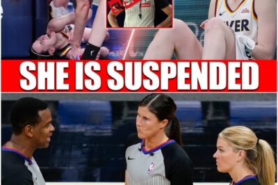 WNBA COVER-UP EXPOSED?! A bombshell leak of raw, disturbing footage connected to Caitlin Clark’s brutal injury has unleashed chaos, leading to an immediate referee suspension!