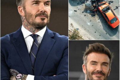 Tragic End for Football Legend David Beckham: Fiery Crash After Star-Studded Gala Sends Shockwaves Worldwide — Fans Mourn Deeply!
