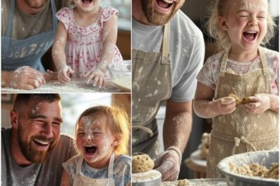 SHOCKING BAKING BLISS! Travis Kelce and Niece Elliotte Unleash Flour-Dusted Chaos in Wild Cookie Frenzy—Kitchen Floor Becomes Playroom as NFL Star’s Messy Masterpiece Steals the Show!