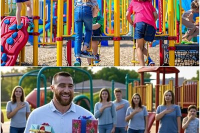 It wasn’t the life-changing amount on the check from Travis Kelce that made a Kansas lunch lady break down sobbing in the school cafeteria. It was the private, handwritten letter that accompanied it. Her world stopped when she reached the final, unforgettable line—a secret message that explained everything.