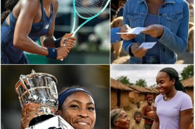 SHOCKING TWIST: Teen tennis star Coco Gauff donates £10M—yes, ten million—to child cancer wards and pet shelters! While rivals chase titles, this 19-year-old fights poverty and loneliness. How does she do it? Inside her secret life of fame, fortune, AND radical generosity!