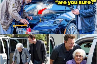 Billionaire Elon Musk’s Heartwarming Gesture: He STOPPED to lend a helping hand to a struggling elderly couple! The unexpected act of kindness from the tech mogul has the world talking about his genuine compassion and generosity.