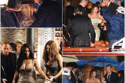 Chaos erupts as a monstrous thunderstorm ravages Jeff Bezos and Lauren Sanchez’s glitzy pre-wedding party, sending A-listers scrambling for safety—smashed champagne flutes, soaked superstars, and whispers of an ominous omen—did the heavens just rain on their billion-dollar love story?